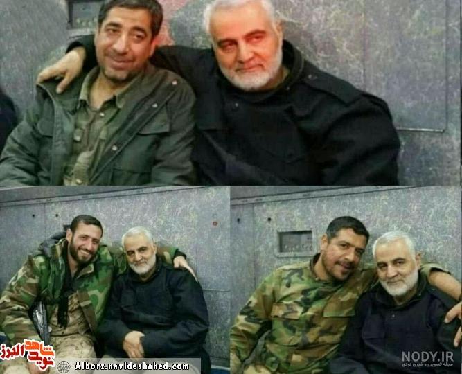 عکس حاج قاسم سلیمانی موقع شهادت