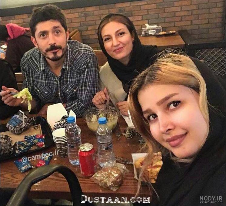 عکس حدیث فولادوند و همسرش عکس حدیث فولادوند و همسرش