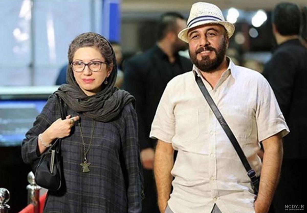 عکس رضا عطاران با همسر و فرزندش