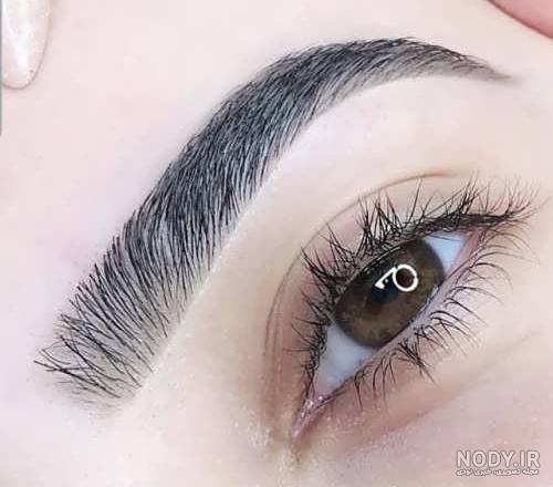عکس چشم و ابرو طبیعی