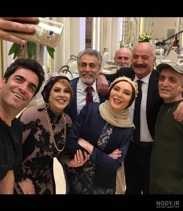 عکسهای افسانه بایگان و خانواده اش