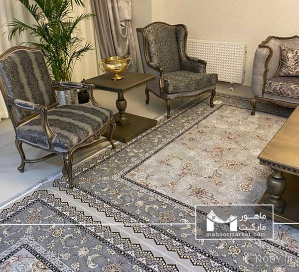 فرش رنگ فیلی تیره فرش رنگ فیلی تیره