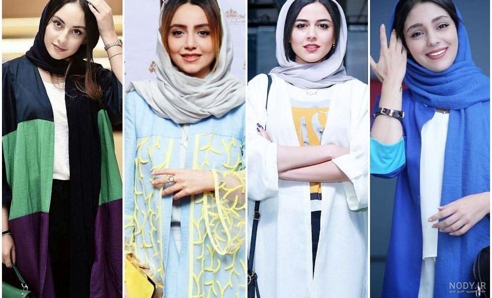 لباس سبز نازنین بیاتی در مانکن