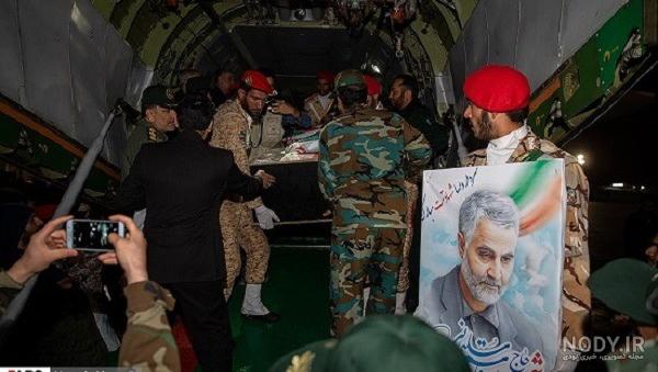لحظه شهادت سردار سلیمانی