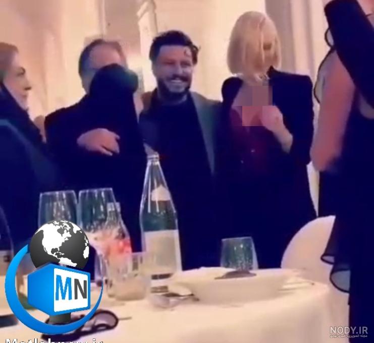 مه لقا باقری و همسرش مه لقا باقری و همسرش