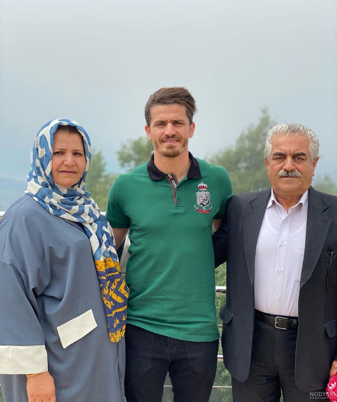 وریا غفوری و همسرش
