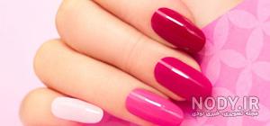 کاشت ناخن ژله ای دخترانه کاشت ناخن ژله ای دخترانه