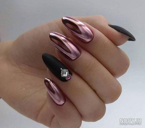 کاشت ناخن ژله ای کوتاه کاشت ناخن ژله ای کوتاه