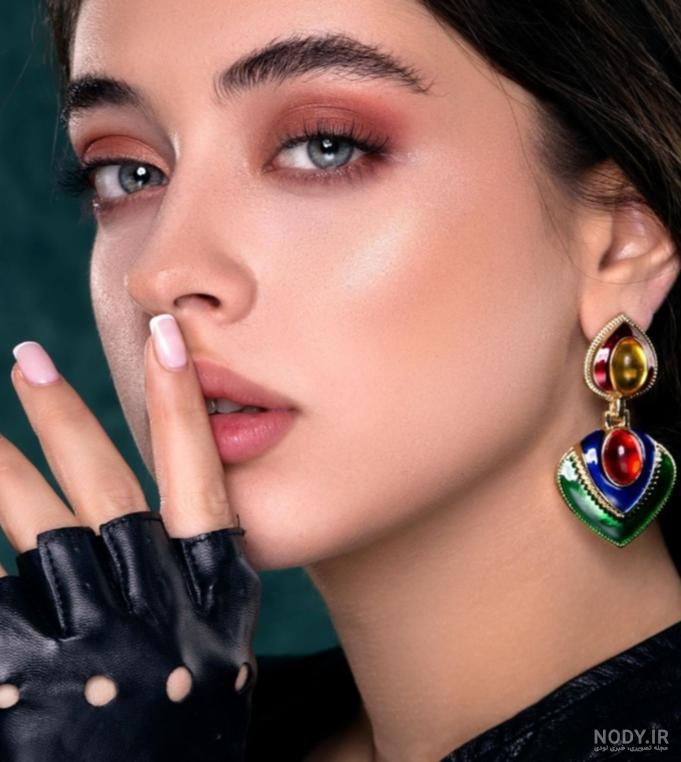 کیمیا حسینی مدل بدون ارایش کیمیا حسینی مدل بدون ارایش