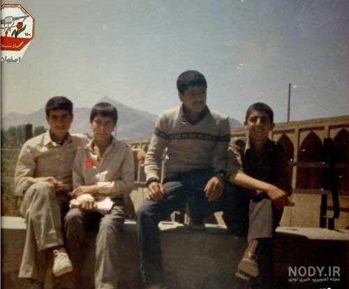 امیر جعفری و برادرزاده اش امیر جعفری و برادرزاده اش
