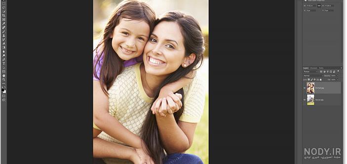 برنامه فتوشاپ عکس کنار هم