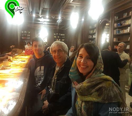 عکس بیژن افشار و همسرش