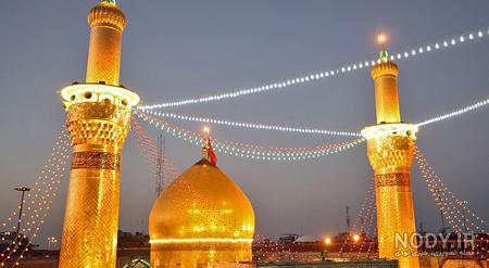 عکس حرم امام حسین از بالا