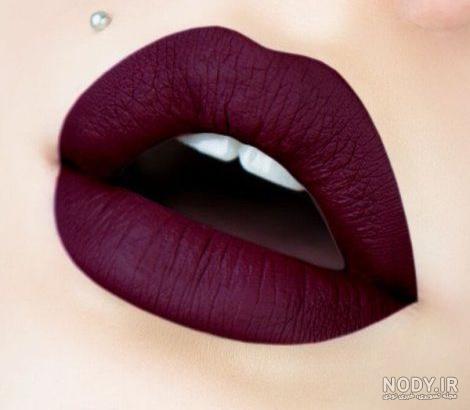 عکس رژ لب کالباسی عکس رژ لب کالباسی