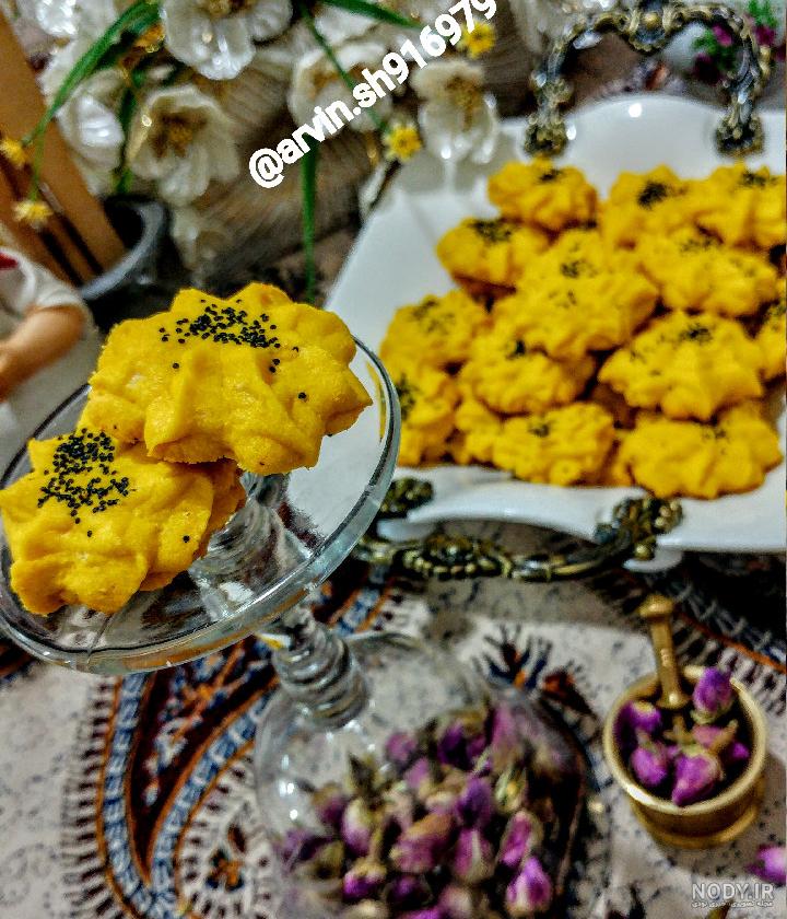 عکس شیرینی زعفران