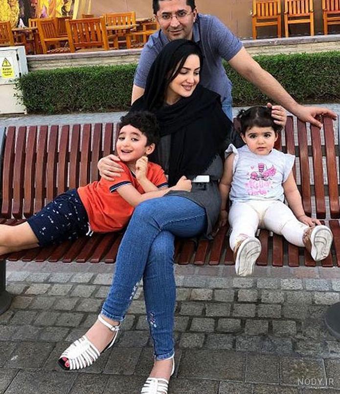 عکس شیلا خداداد و فرزندانش