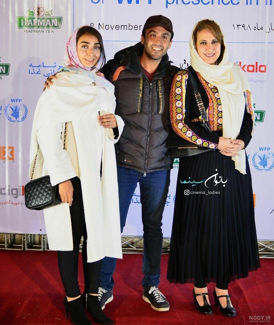 فاطمه گودرزی و دخترش