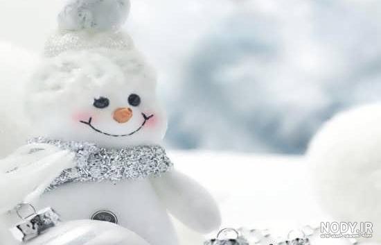 عکس برف کیوت