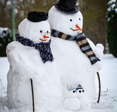  عکس برف کیوت