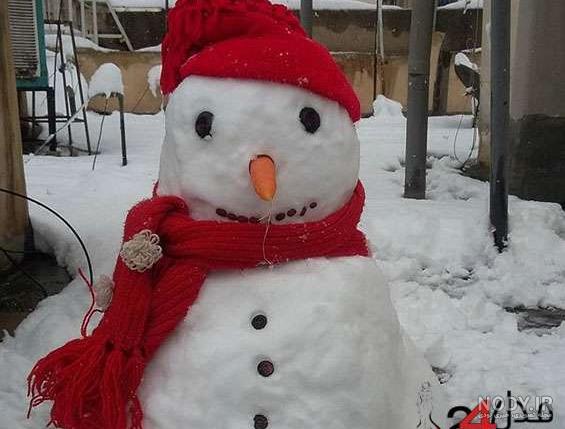  عکس برف کیوت