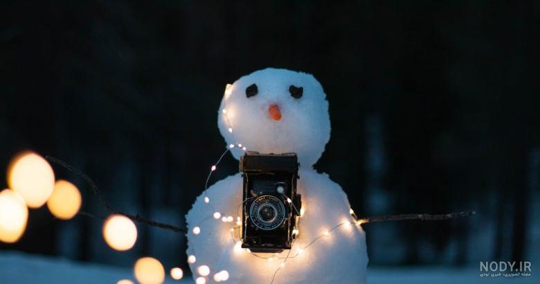  عکس برف کیوت