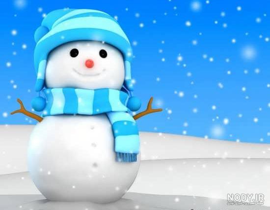  عکس برف کیوت