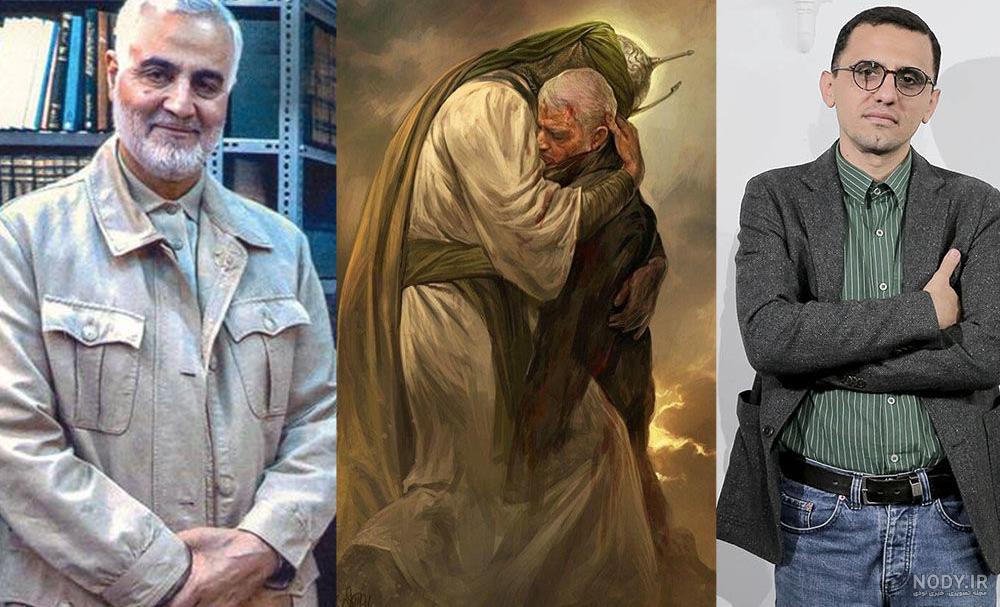 عکس امام خمینی و خامنه ای و سردار سلیمانی عکس امام خمینی و خامنه ای و سردار سلیمانی
