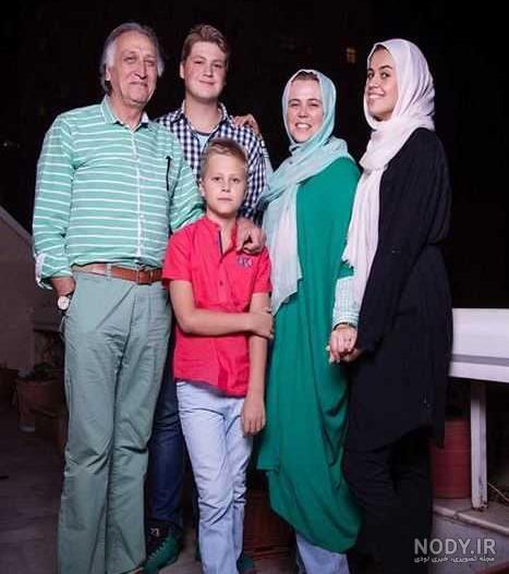 عکس خانوادگی احمد نجفی
