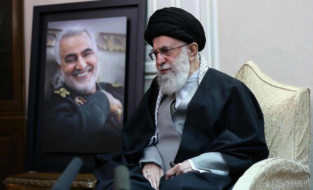 عکس سردار سلیمانی با کلاه مشکی عکس سردار سلیمانی با کلاه مشکی