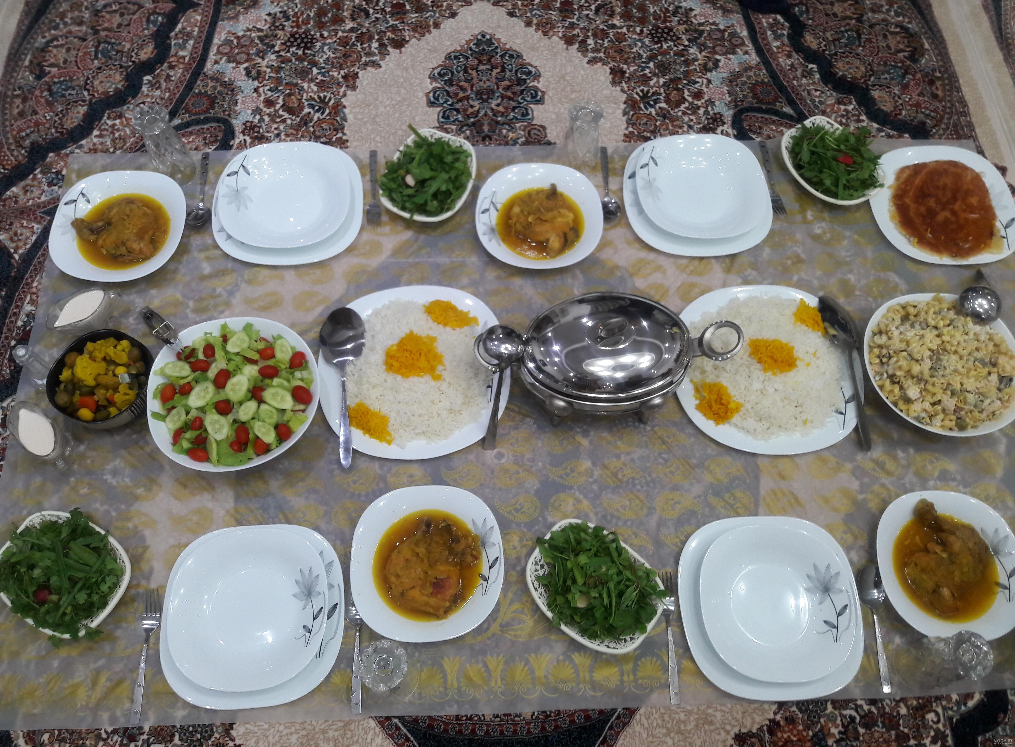 عکس شام پیتزا