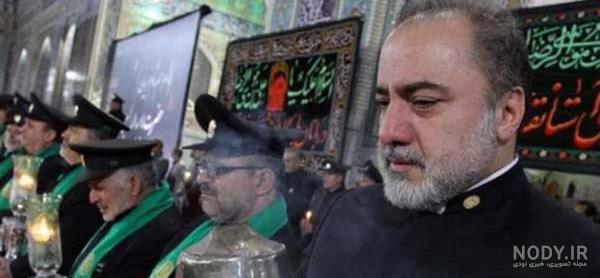 عکس فرهاد قائمی و همسرش