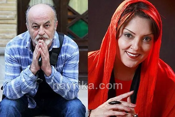 عکس پرستو گلستانی با همسرش