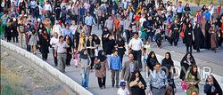 عکس پیاده روی همگانی