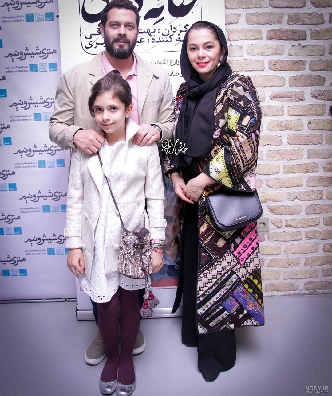 عکسهای پژمان بازغی و همسرش