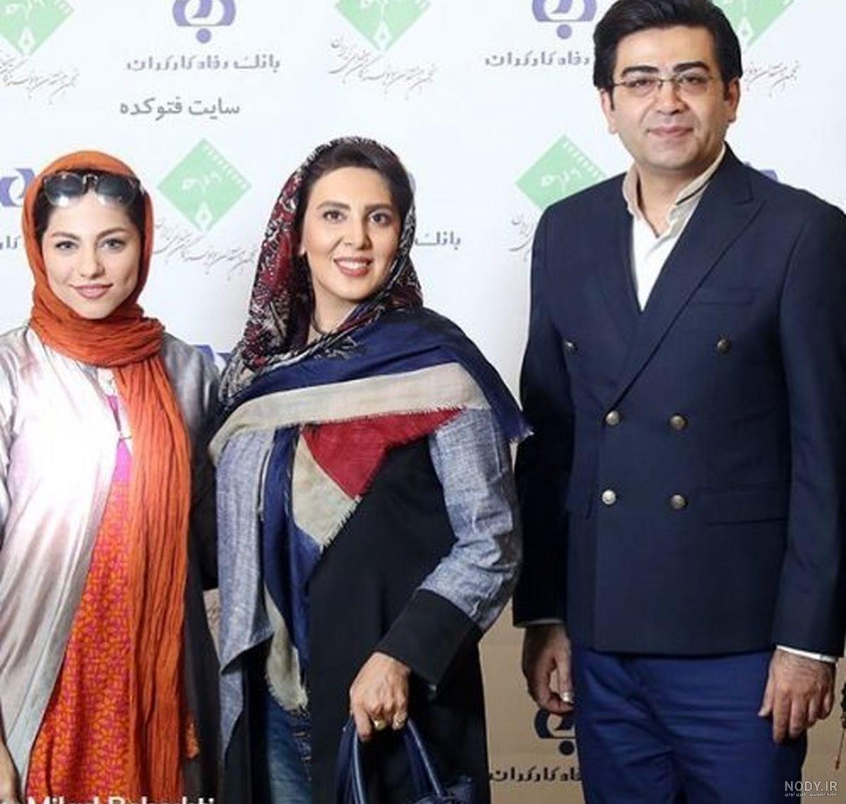 فرزاد حسنی و فرزندش