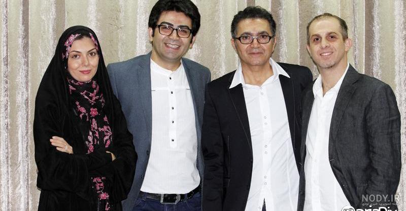 فرزاد حسنی و همسرش دومش