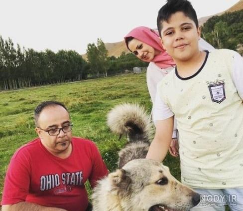 محمد ابوالحسنی و همسرش محمد ابوالحسنی و همسرش