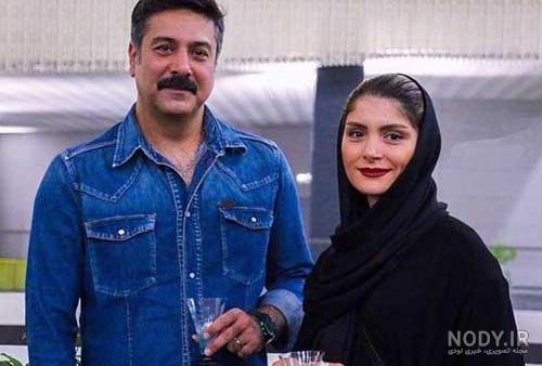 نغمه نادری همسر حمیدرضا پگاه