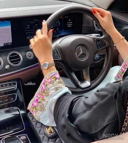  عکس دختر با ماشین ۲۰۶ برای پروفایل