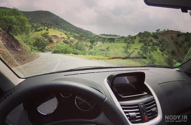  عکس دختر با ماشین ۲۰۶ برای پروفایل