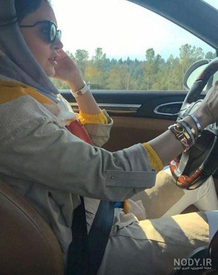  عکس دختر با ماشین ۲۰۶ برای پروفایل