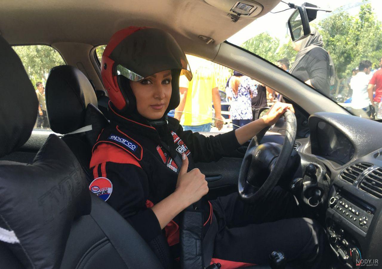 عکس دختر با ماشین ۲۰۶ برای پروفایل