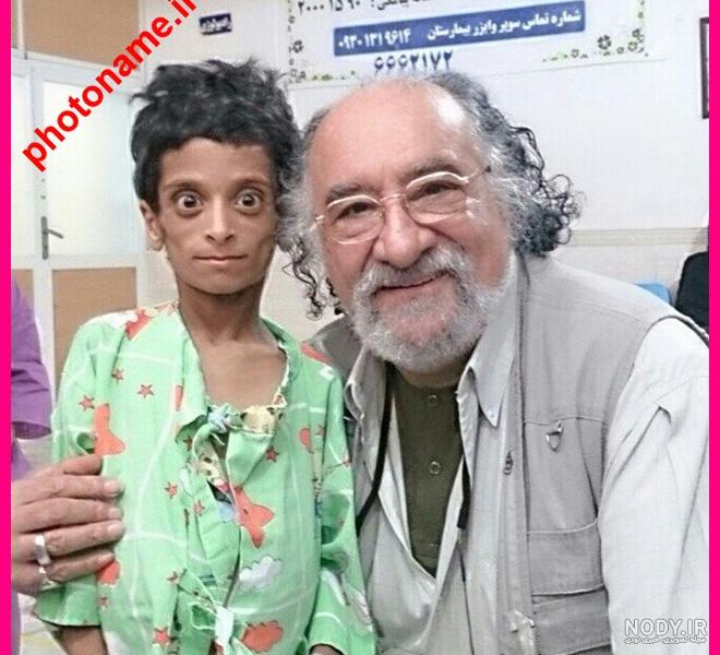 داریوش ارجمند و دخترش