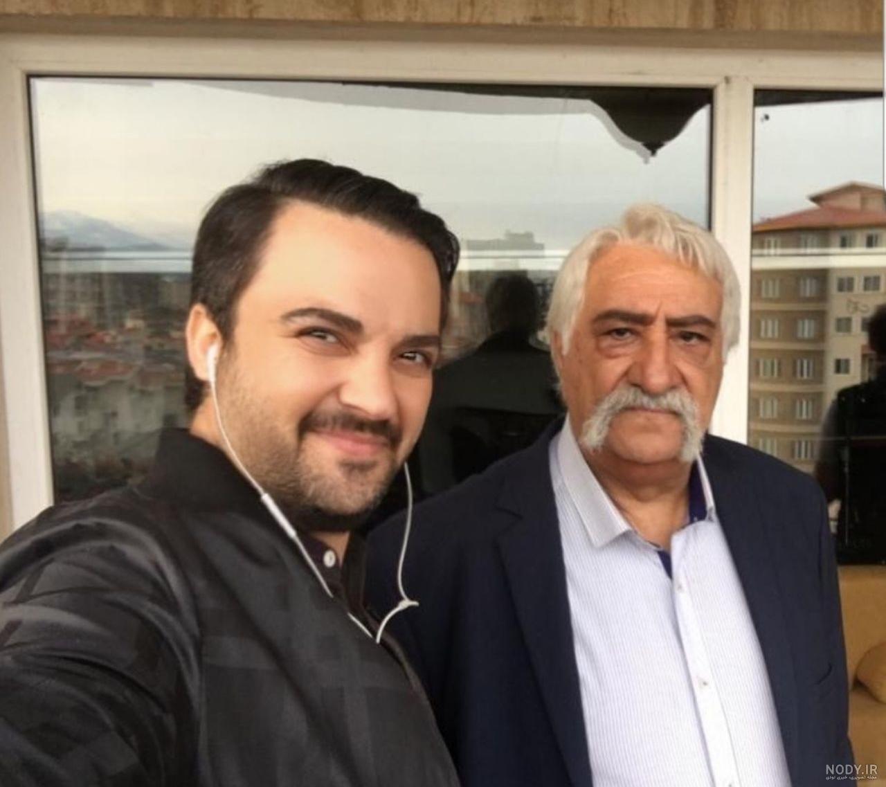 داریوش ارجمند و دخترش