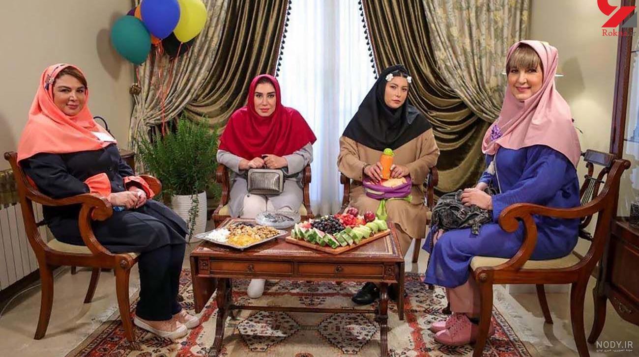 عکس خانه فریبا نادری در شام ایرانی