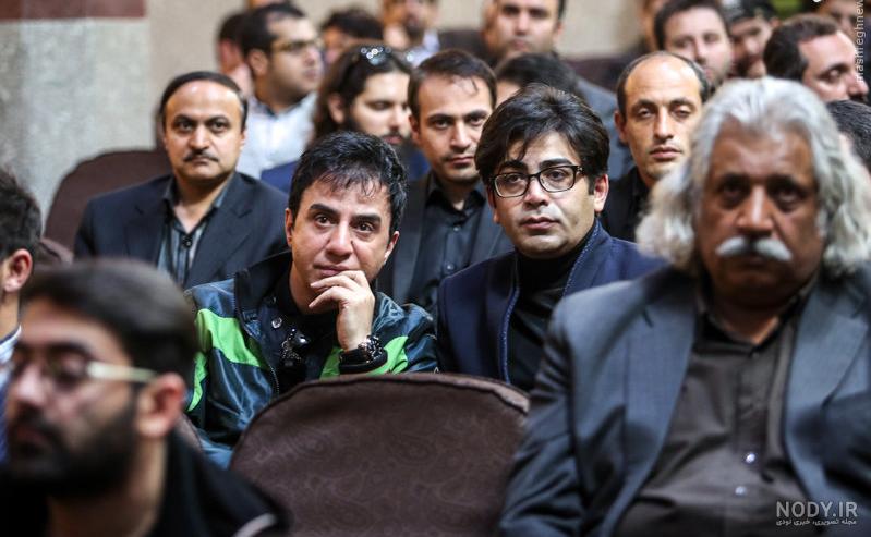 عکس فرزاد حسنی در مراسم آزاده نامداری