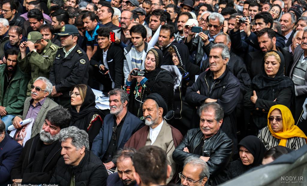 عکس مراسم جمشید مشایخی