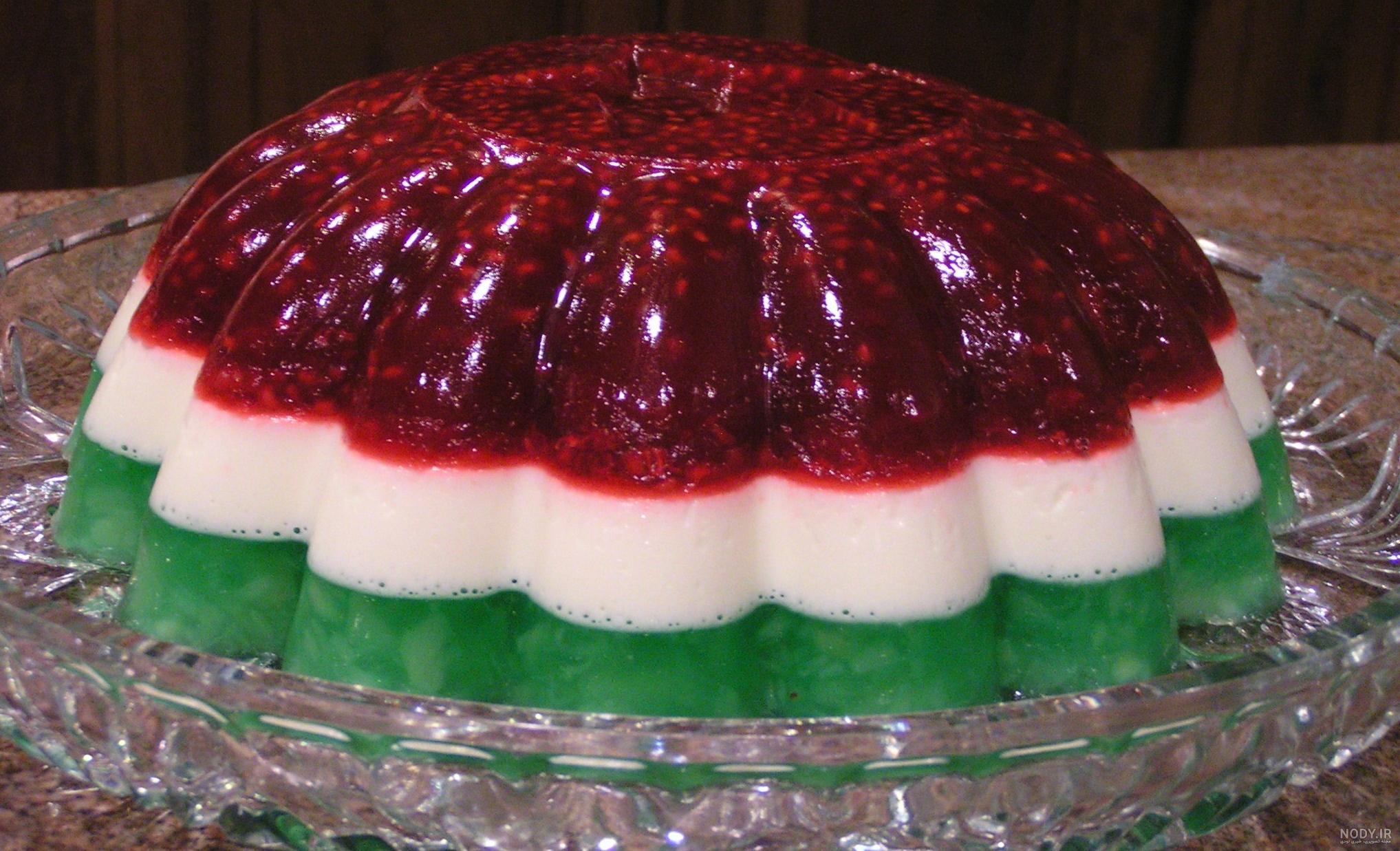 عکس ژله خانگی