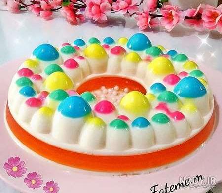 عکس ژله داخل جام