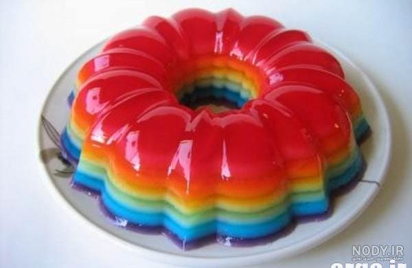 عکس ژله داخل طالبی